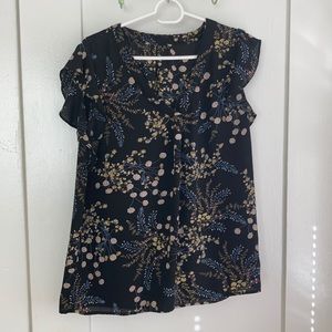 Philosophy Flower Print Blouse